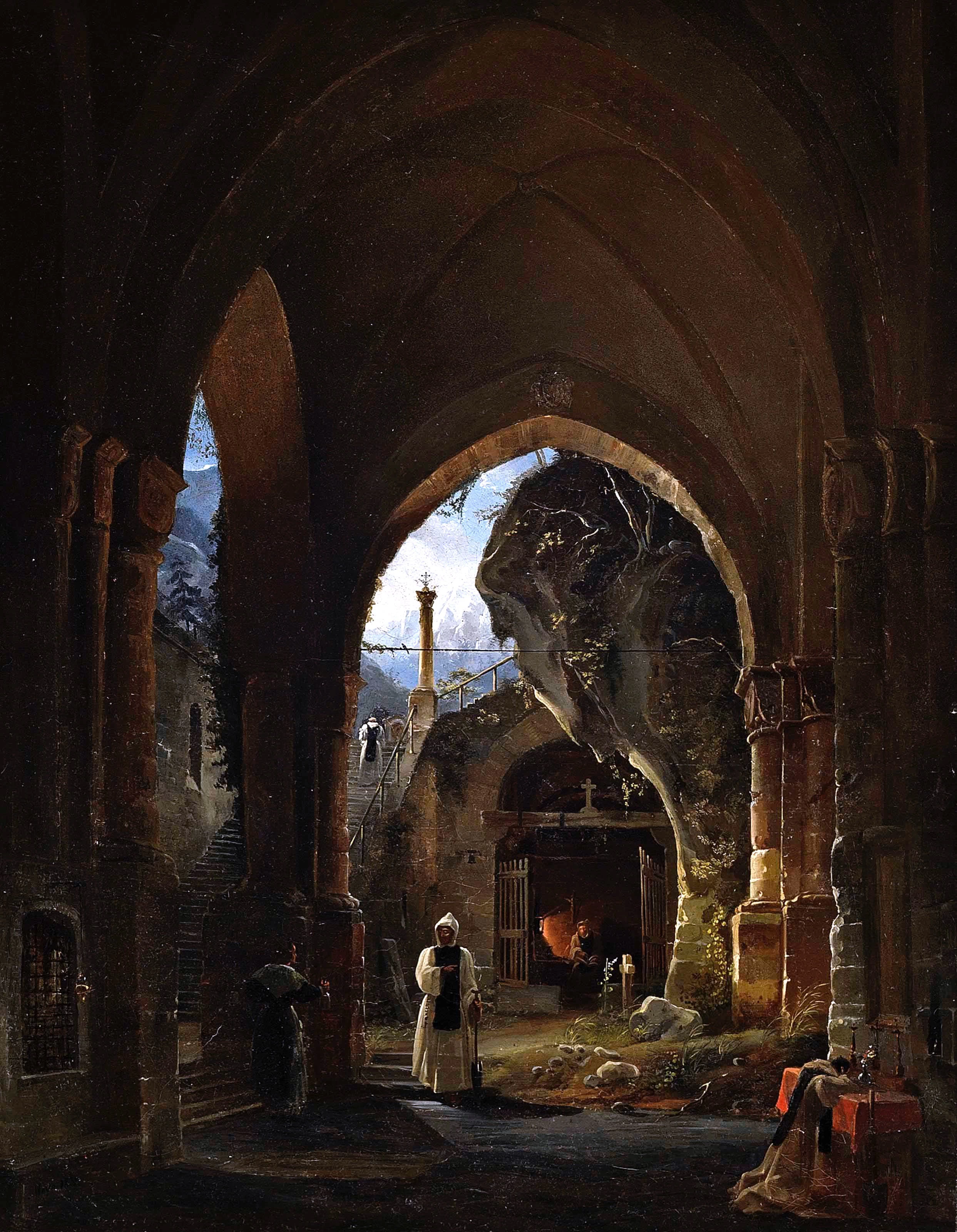 Un monastero di montagna